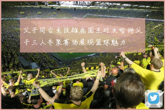 父子同台竞技雄鹿国王对决哈姆父子三人齐聚赛场展现篮球魅力